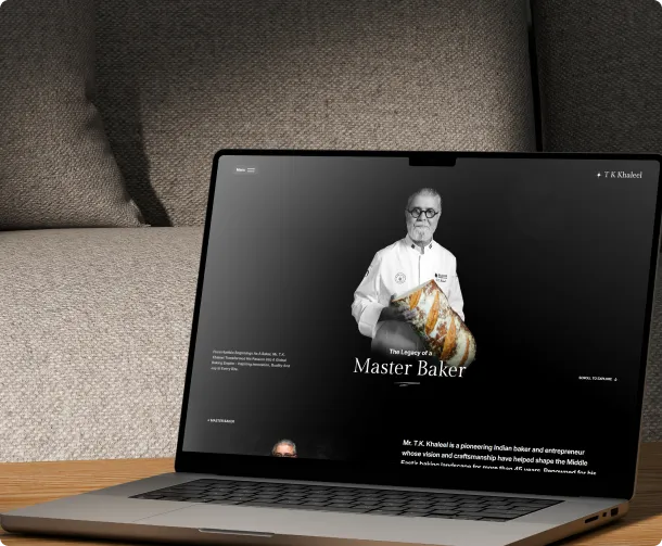 Translating a lifetime of global baking mastery into a refined digital presence where heritage, innovation, and vision meet precision and purpose.